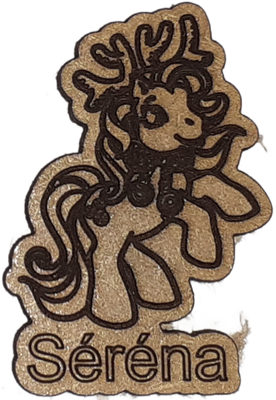 Magnet - Renne  personnalisable